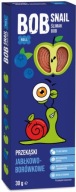 SNAIL SNACK Bob Slimák jablkovo-čučoriedková roláda 30 g | OVOCIE PRÍRODNÉ