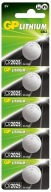 5x GP CR2025 3V LiMnO2 160mAh gombíková lítiová batéria