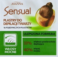 Depilačné pásiky na tvár 16 ks JOANNA SENSUAL