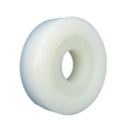 Polyamidový valček na brány bez ložísk, priemer 60mm, priemer 20mm