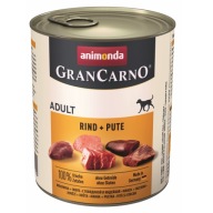 ANIMONDA GranCarno Adult s morkou Mokré krmivo pre psov, plechovka, 800g
