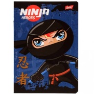 ŠKOLSKÝ ZÁPISNÍK A5 16 listov NINJA GRID