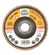KOTOUČ ZIRkónový 125 mm hrubý 120 INOX