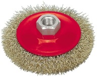 Kotúčová kefa 115mm krimpovaný drôt 06973