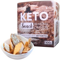 KETO sušienky bez cukru, sladené erytritolom