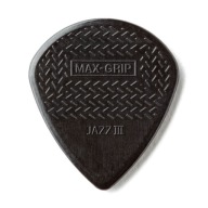 Gitarové trsátko Dunlop MAX-Grip Jazz III, čierne