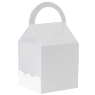 Taška EXPLODING BOX biela - Papierové veci