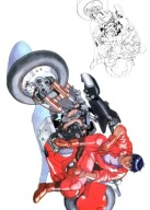 Anime Manga Akira plagát a_008 A3
