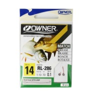 Owner RL286/14 háčiky s náväzcami, červené, 9 ks