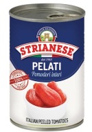 Talianske paradajky Pelati bez šupky Strianese 400 g