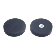 Magnetický držiak v gume 34x7 vnútorný závit M4 1 kus