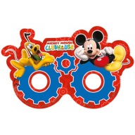 MICKEY MOUSE NARODENINOVÉ PAPIEROVÉ MASKY 6 KS.