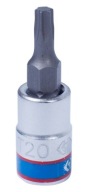 Objímka 1/4'' BIT s hrotom TORX T10 37mm KING TONY