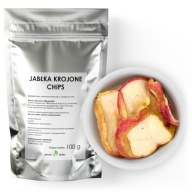 SUŠENÉ JABLKÁ, plátky jabĺk, 100g
