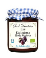 SAD DANKÓW Slivkový lekvár bez cukru (260 g) - BIO