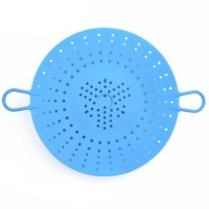 silikónová vložka na paru, sitko 22 cm, rúčky cedníka