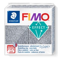 FIMO Effect termosetová hmota, mramorovaný grafit