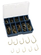 HOOKS Gold Sada 70 háčikov v 10 veľkostiach