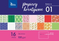 KREATÍVNY PAPIER A5 FARBA KB029-01 TETIS