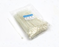 Sťahovacie pásky 3,5 x 150 mm 200 ks v sáčku, svetlé, odolné voči UV žiareniu