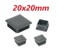 4 X Štvorcová zástrčka 20X20mm