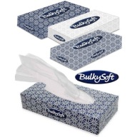 BulkySoft 2w celulózové utierky biele (100)