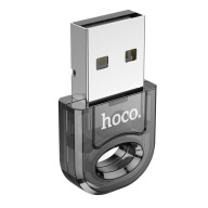 HOCO USB A bluetooth adaptér UA28 transparentný čierny