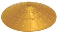 Lego Nová čiapka Pearl Gold Ázijský kónický ázijský ninja klobúk 93059