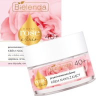BIELENDA ROSE KRÉM NA TVÁR RUŽA PROTI VRÁSKAM hydratačný 40+