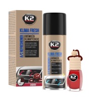 K2 KLIMA FRESH KLIMA OSVIEŽOVAČ ČEREŠŇA + K2 VENTO VIŠŇOVÁ VÔŇA