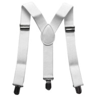 White Suspenders Bachelor Gangster Alcapone Retro Party Ples mafie 20. rokov 20. storočia