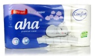 AHA PREMIUM CARE TOALETNÝ PAPIER 8 VALCOV HRUBÝ, TROJVRSTV.