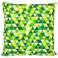 Bunda obliečka na vankúš 40x40 Green houndstooth