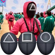 Squid Game Mask Outfit Cosplay Kostým Halloween PL