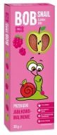 Snack slimák jablko malina 30g. BOB SNAIL deti