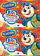 A4 Bambino podložka na kreslenie, 16 farebných listov, škola x 2 kusy