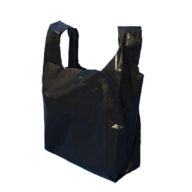 LDPE plastová taška Čierna 30x55cm Tašky 50 ks