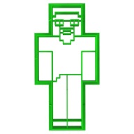 Formička na vykrajovanie sušienok Minecraft Man 1 11cm