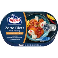 Filet zo sleďov v piri-mangovom kréme 200 g
