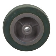 Voľné koleso plast-guma šedá 3050 - 125x27 - nosnosť 100 kg