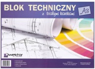 Technická podložka A3, 10 bielych listov