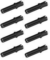 LEGO Technic Os s čapom 2L 2,4x0,6 cm čierna 6089119 18651 - 8 ks