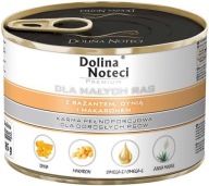 DOLINA NOTECI Premium Bažant s tekvicovými cestovinami mokré krmivo pre psov 185g