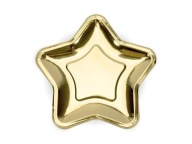 STAR GOLD PAPIEROVÉ TANIERE 23 cm 6 ks.