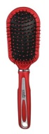 Oválna kefa na vlasy, PVC ihly s guľôčkou série REED RED