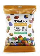 Diablo arašidy v čokoláde bez pridaného cukru MIX