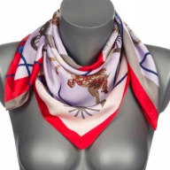 Pestrofarebná dámska šatka na krk, ľahká, elegantná, originálna