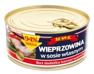 Bravčové mäso vo vlastnej omáčke 300g MK
