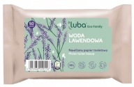 Luba Eco vlhčený papier Levanduľová voda 50 ks