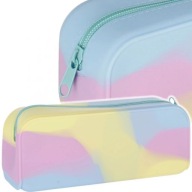 ŠKOLSKÝ peračník, tuba, silikónové vrecko, farebný PASTEL